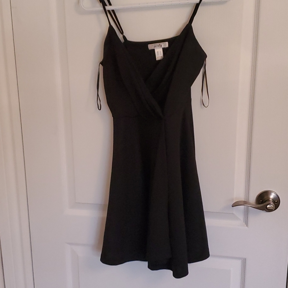 Mini black dress